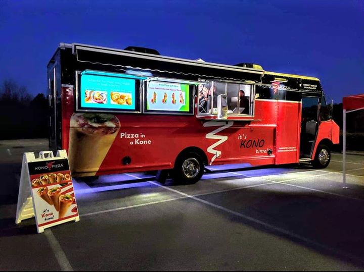 Kono Pizza Food Truck At New Groove Iongreenville Your