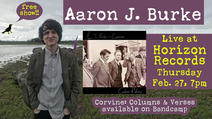 Aaron J. Burke live at Horizon Records