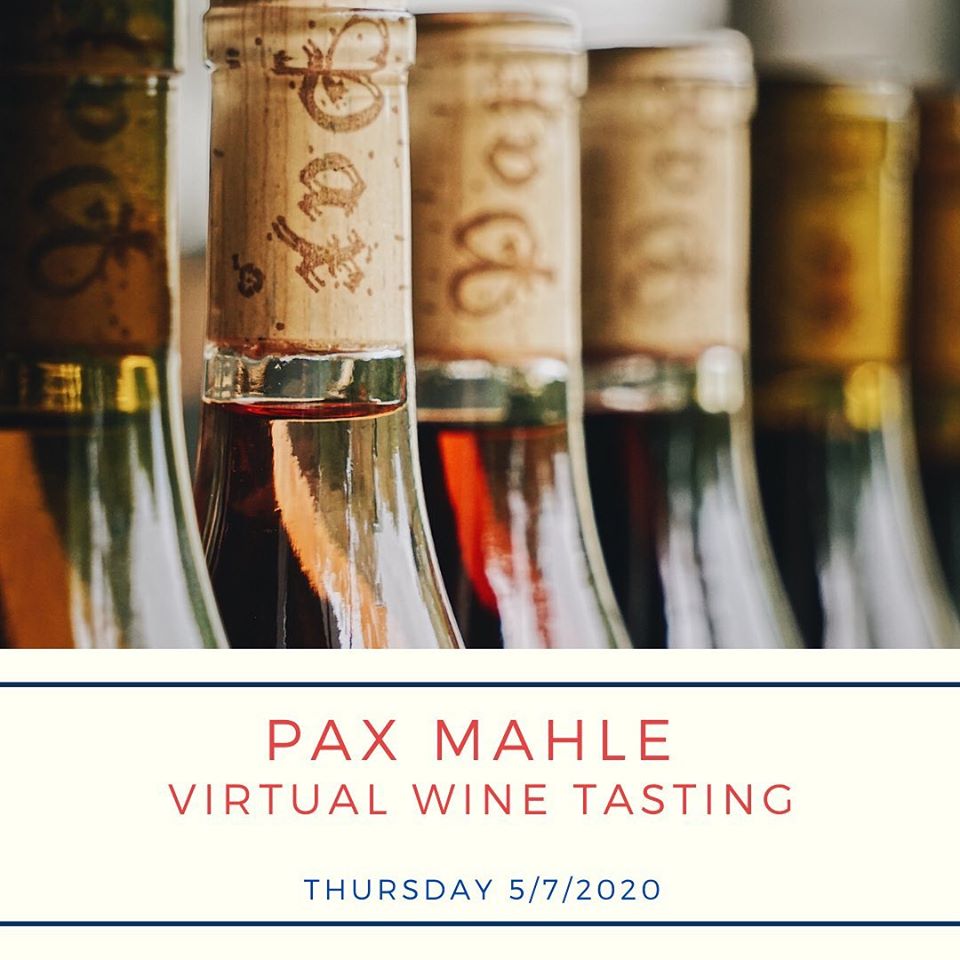 Pax Mahle wine tasting