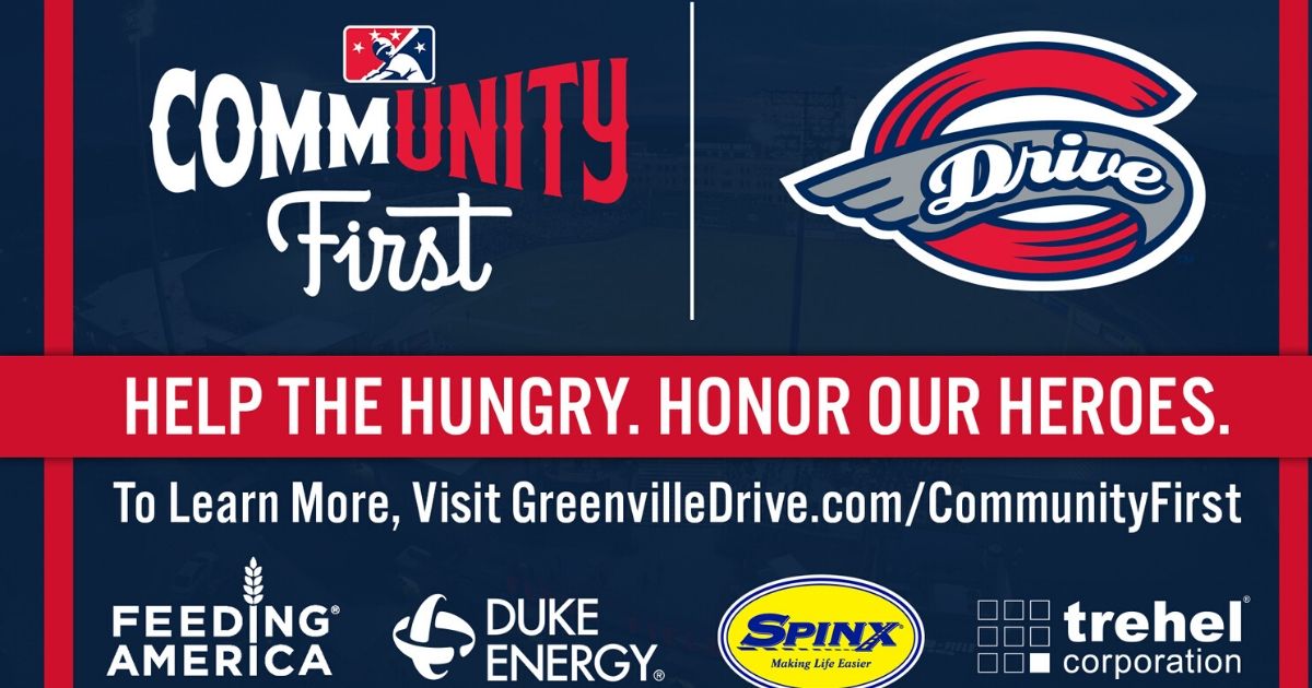 greenville drive community first