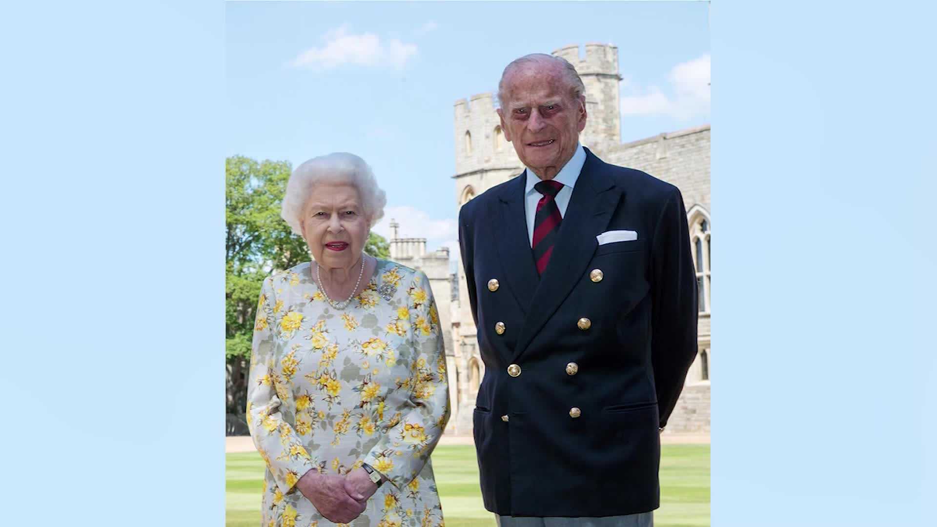 Queen Elizabeth, Prince Philip pose for new photo to mark the Duke of ﻿Edinburgh's 99th birthday ...