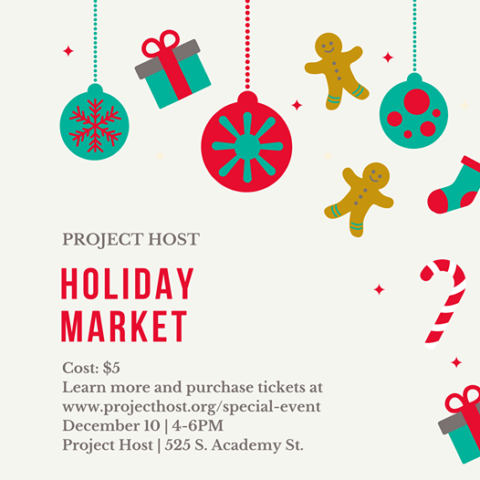 project host holiday market