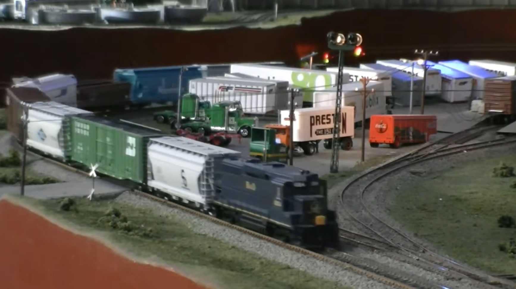 model trains