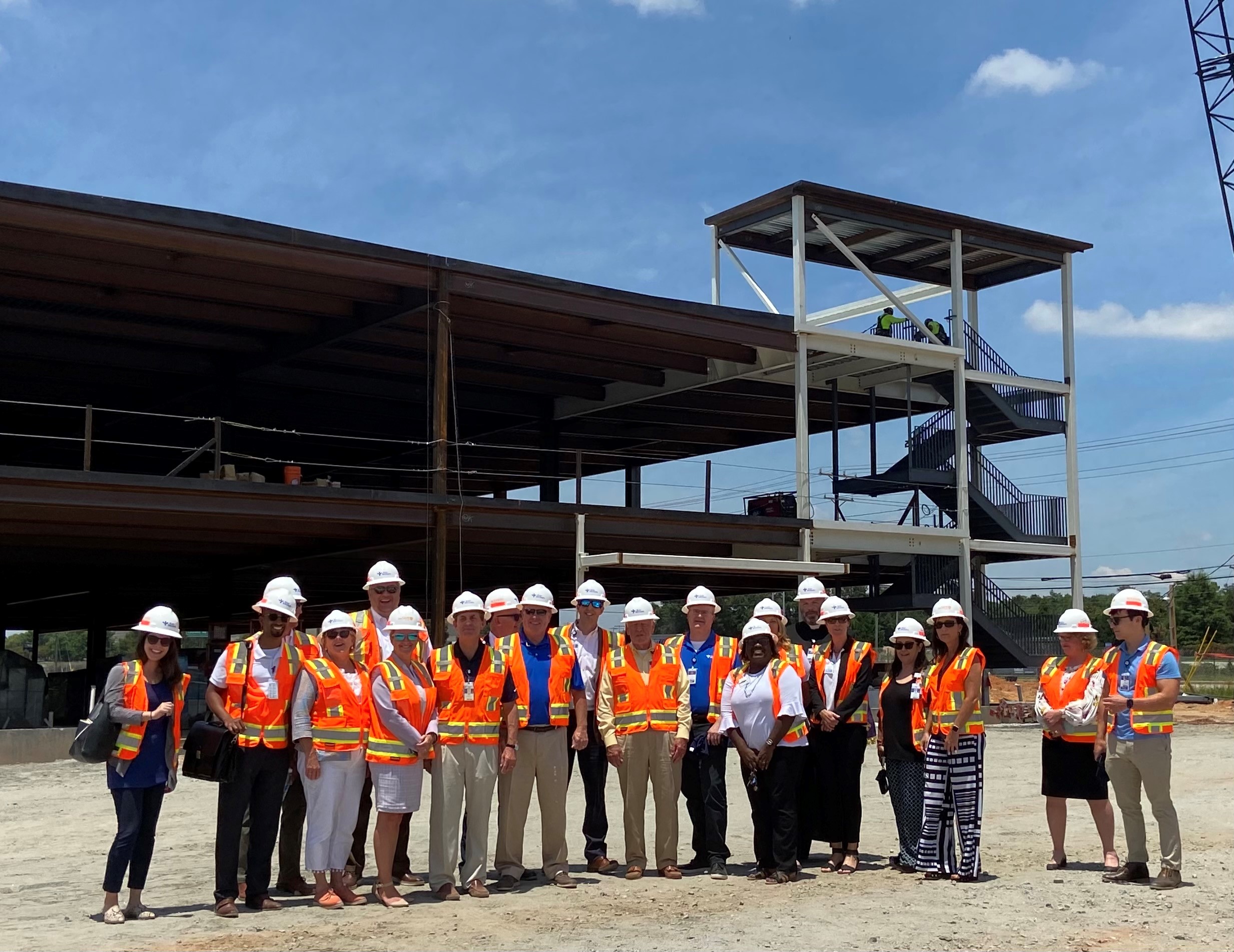 Bon Secours Holds Topping Out for Simpsonville Campus